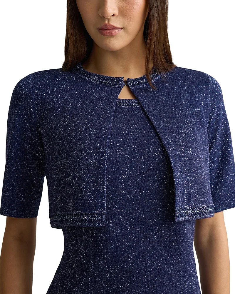 Metallic Bolero Jacket by St. John