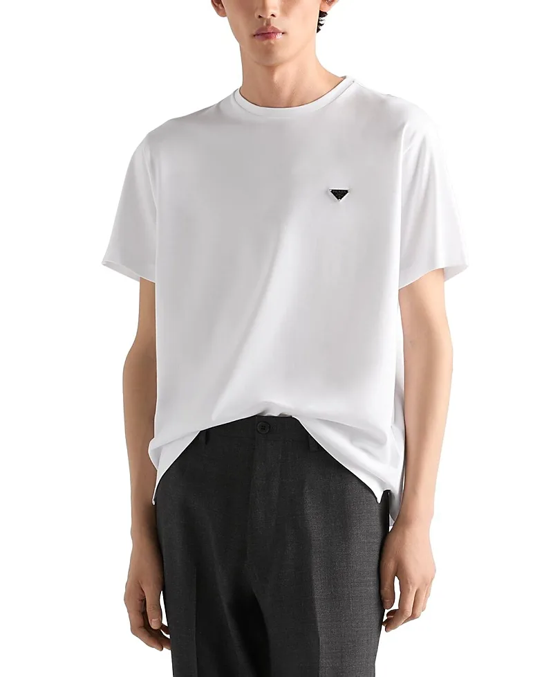 Cotton T-Shirt by Prada