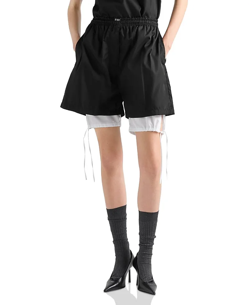 Re-Nylon Shorts by Prada