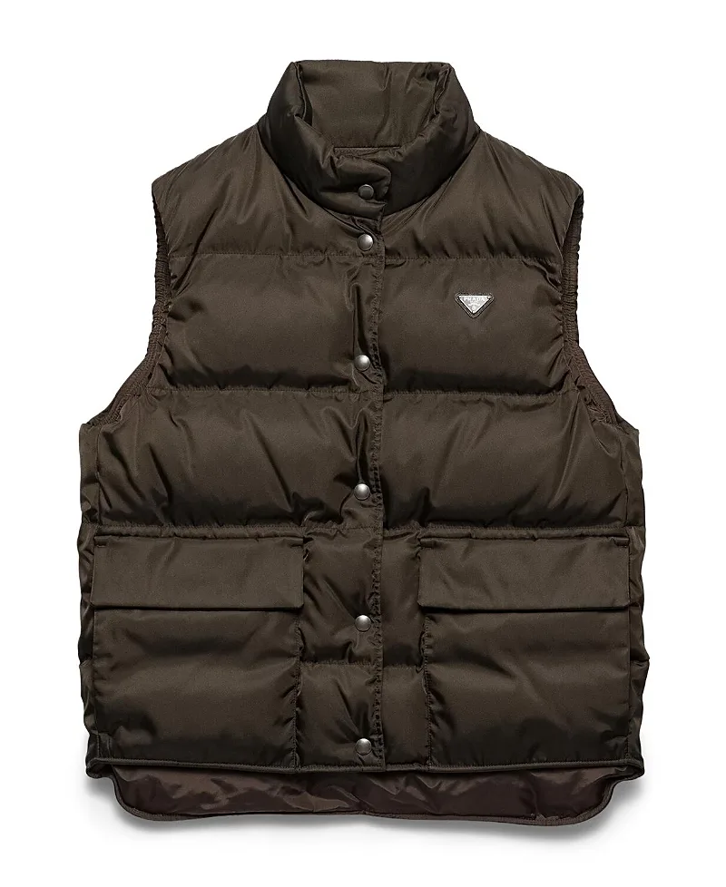 Re-Nylon Down Vest by Prada