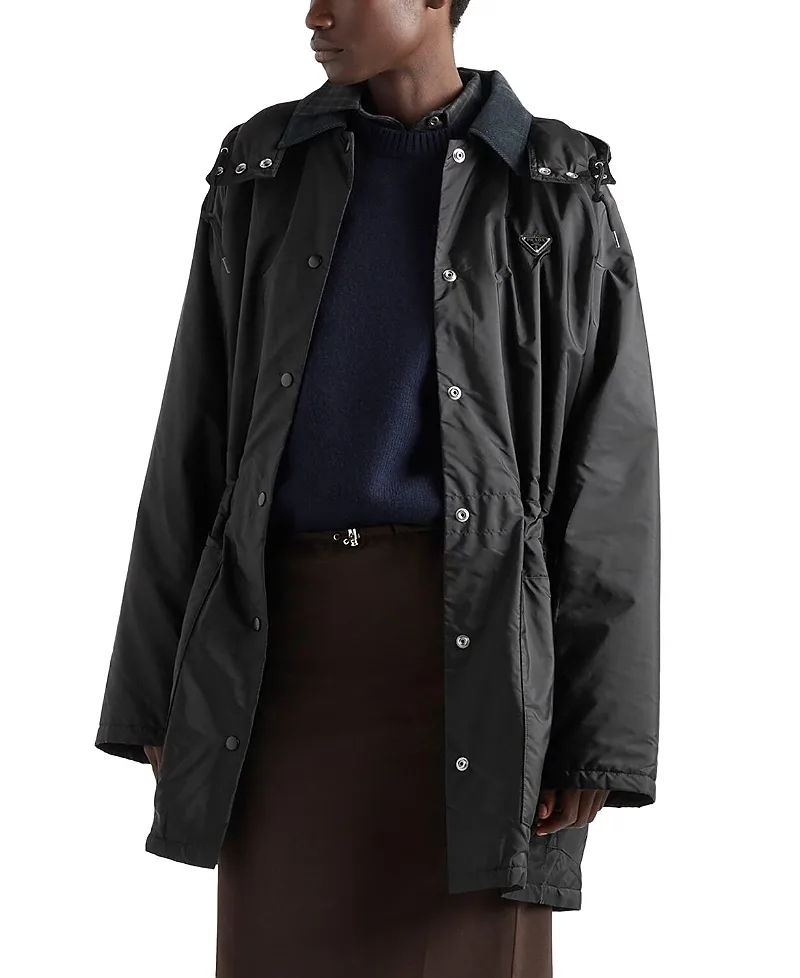 Light-Weight Re-Nylon Waterproof Parka