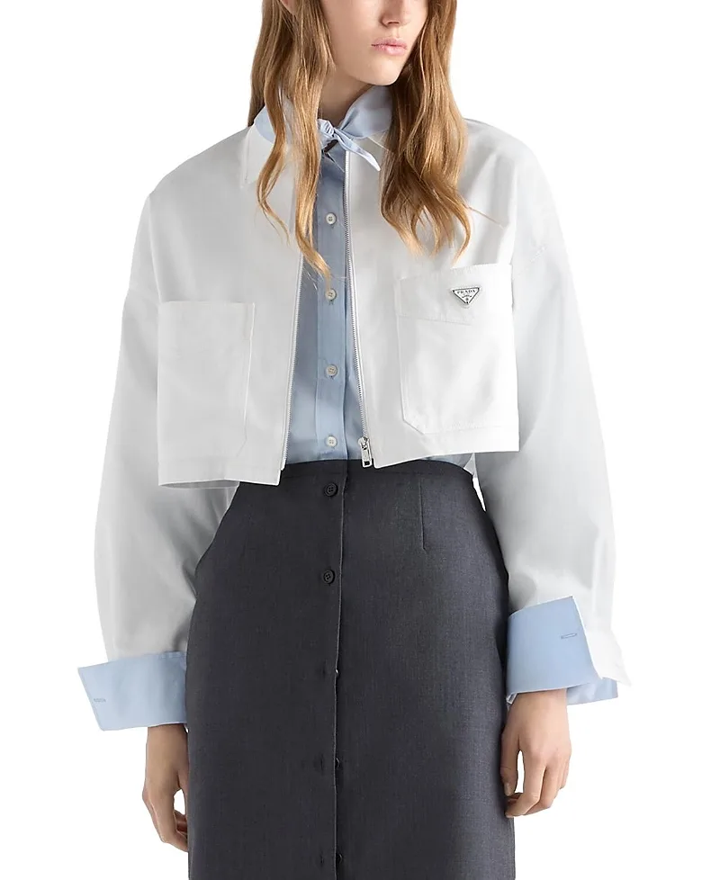 Chino Blouson Jacket by Prada