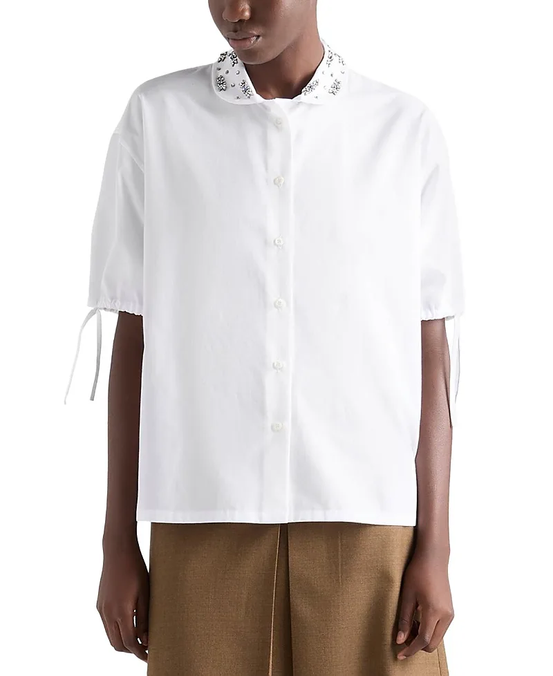 Poplin Shirt by Prada