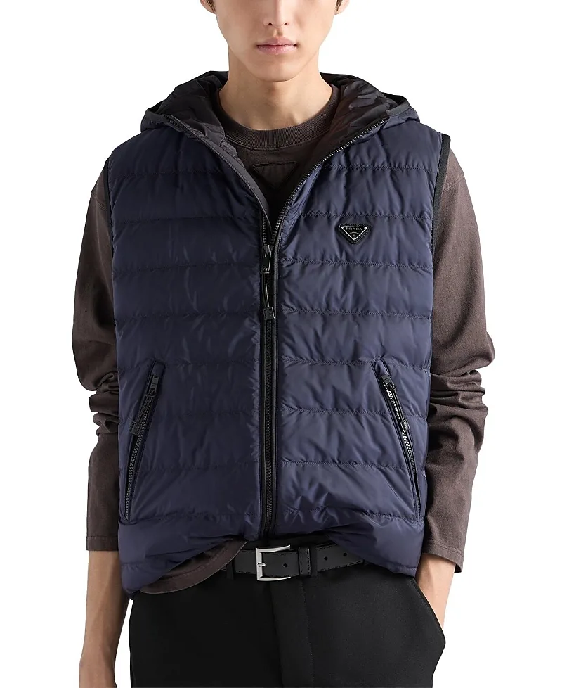 Re-Nylon Down Vest by Prada
