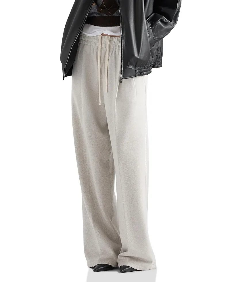 Cotton Fleece Pants by Prada