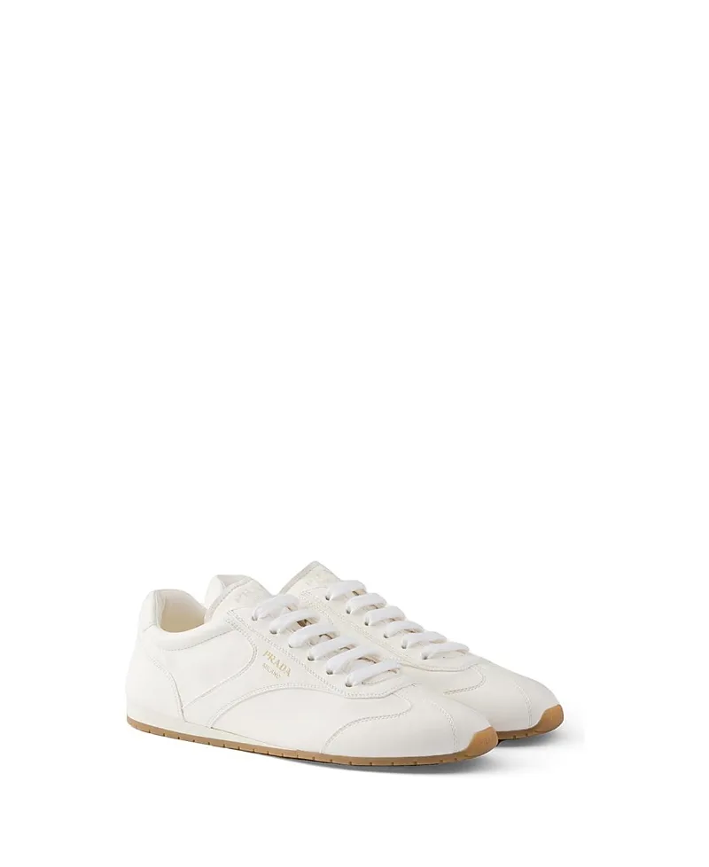 Nappa Leather Sneakers by Prada