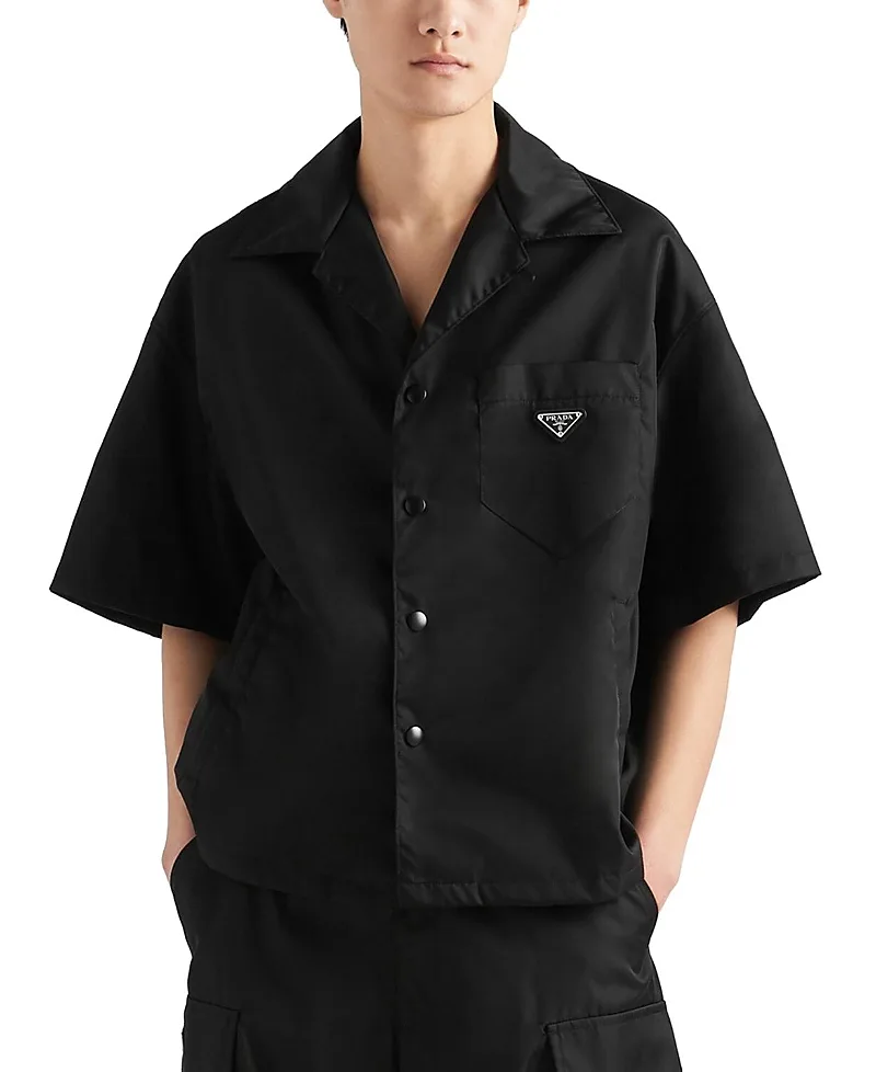 Re-Nylon Short-Sleeved Shirt by Prada