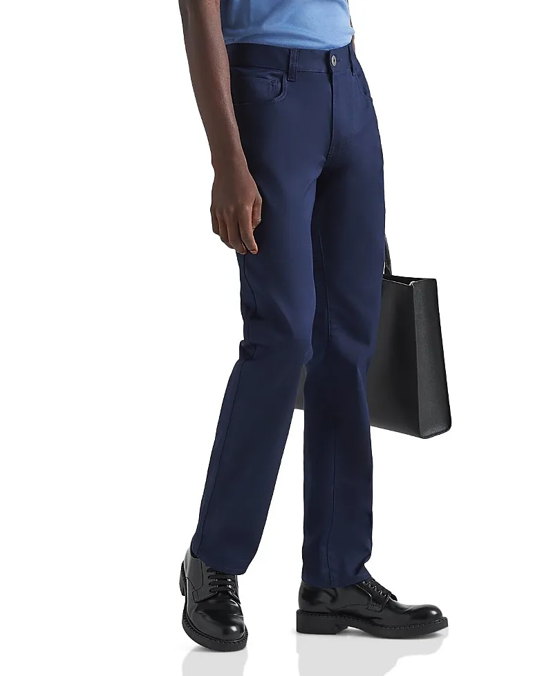 Five-Pocket Stretch Drill Jeans by Prada