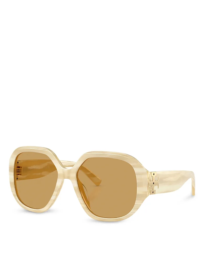 Round Sunglasses, 56mm by Tory Burch