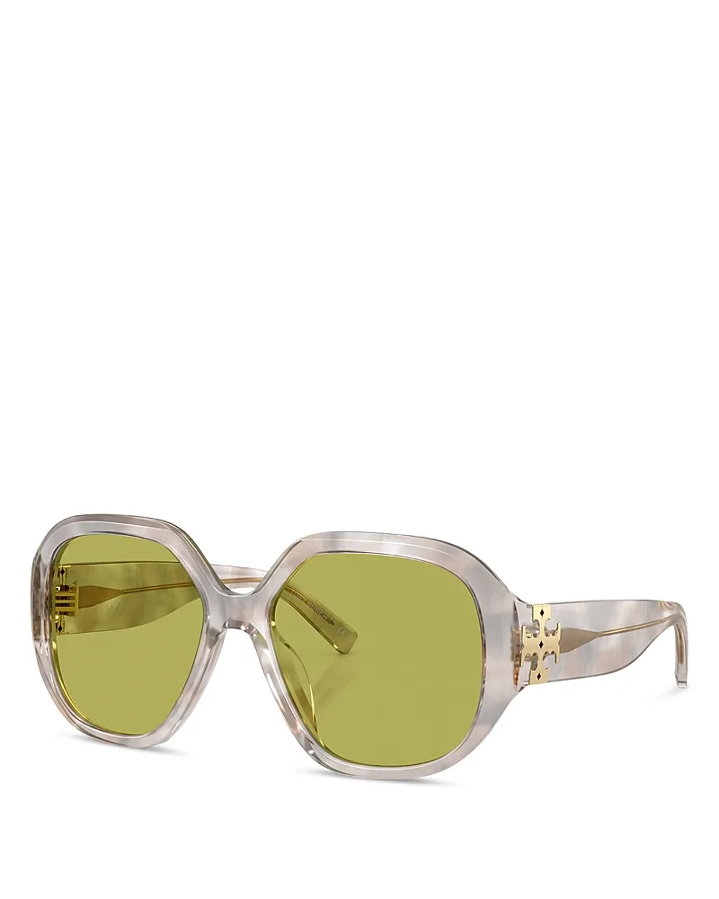 Round Sunglasses, 56mm by Tory Burch