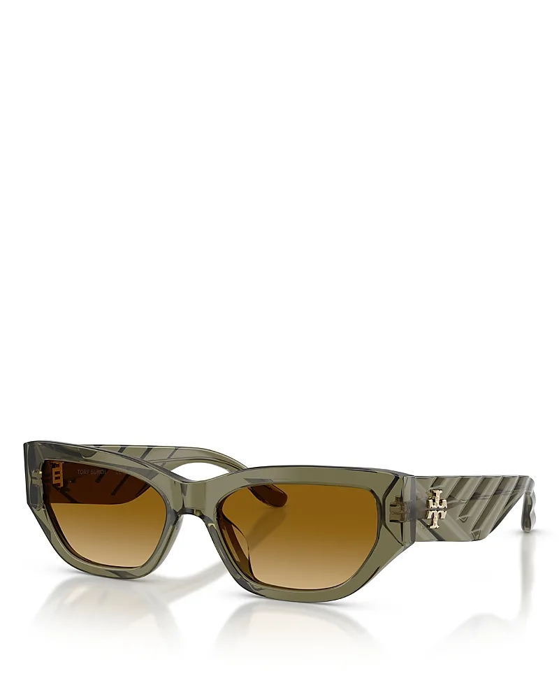 Rectangular Sunglasses, 55mm by Tory Burch