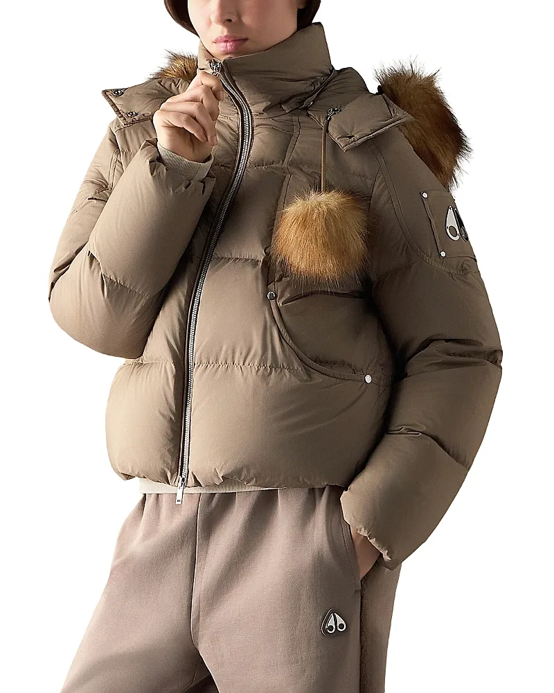 Everest Hooded Down Bomber Jacket