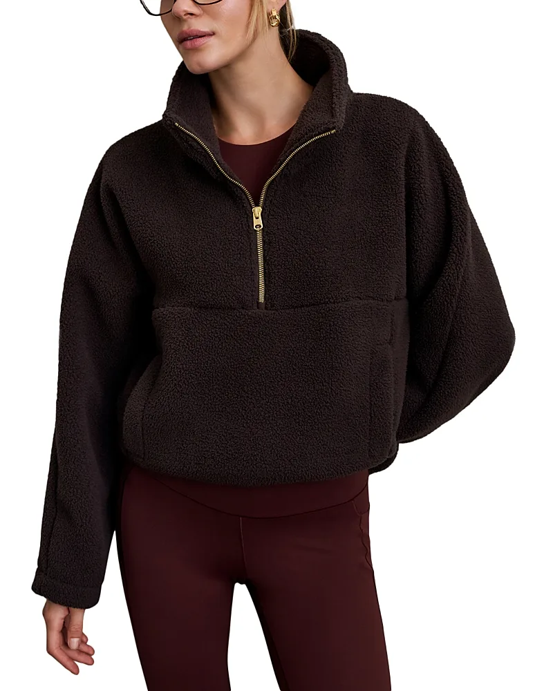Teddy Fleece Half Zip Pullover by Rhone