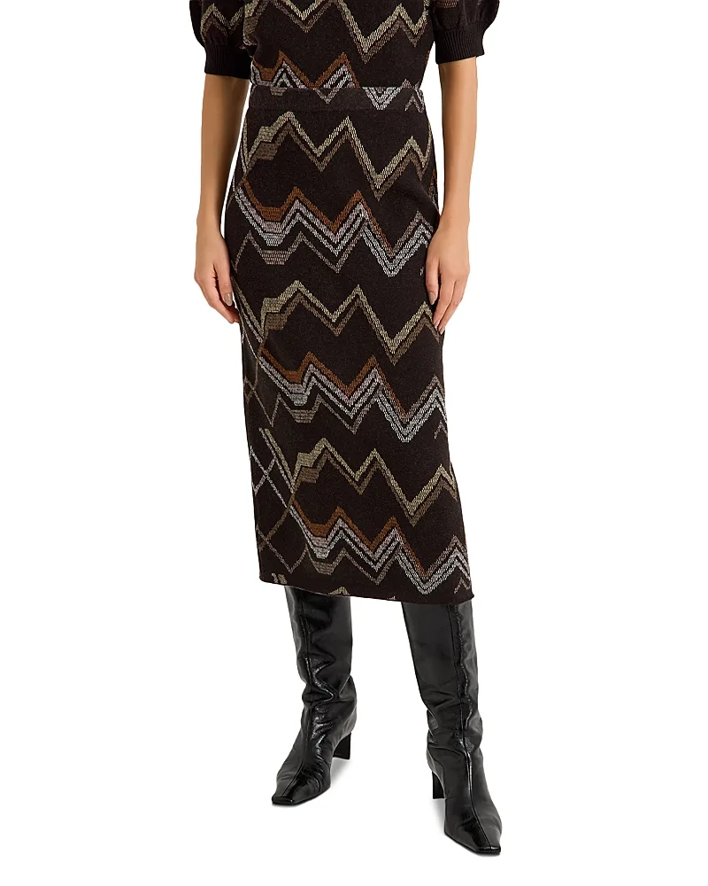 Lizette Knit Midi Skirt by Marie Oliver