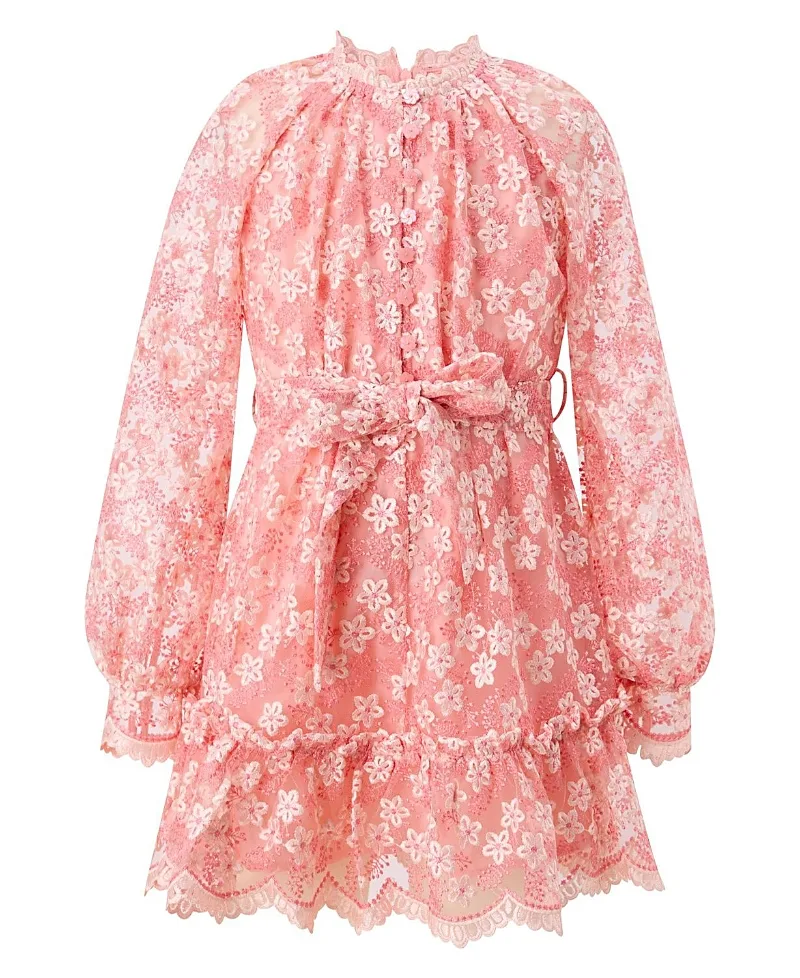 Julia Embroidered Mini Dress by Marlo Kids