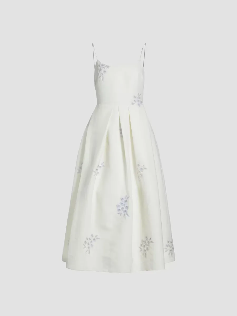 Audra Embroidered Midi Dress by SACHIN BABI