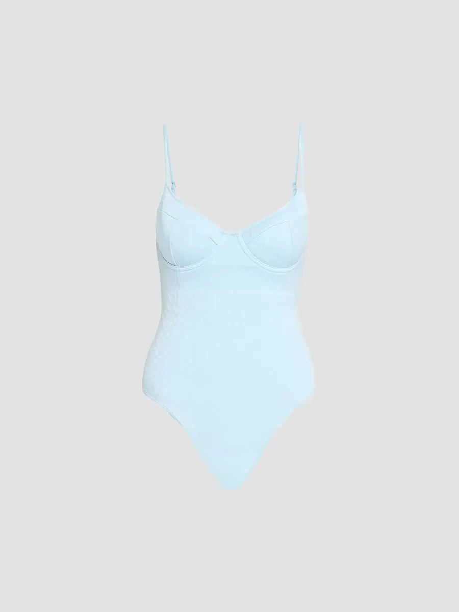 Demi Bustier One-Piece Swimsuit by SIMKHAI
