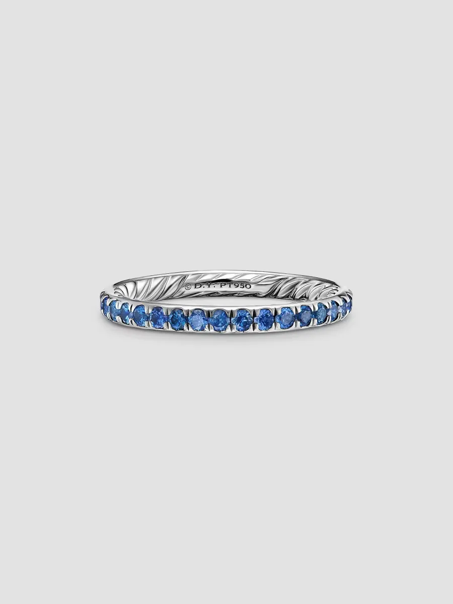 DY Eden Band Ring in Platinum by David Yurman