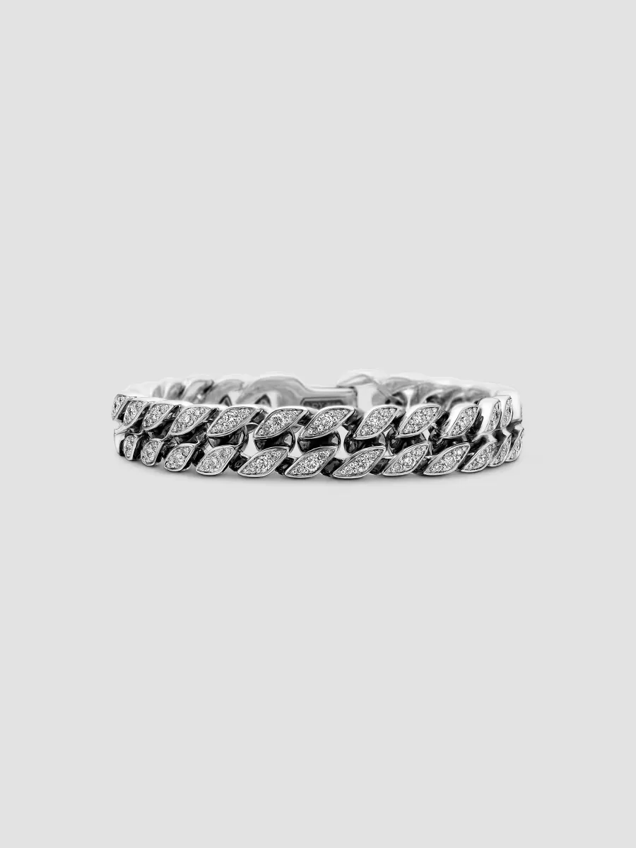Curb Chain Bracelet in Sterling Silver