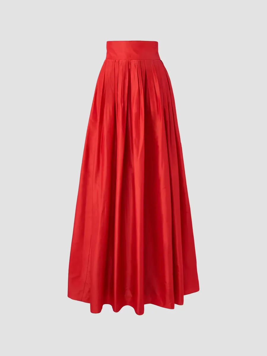 Icon Silk Taffeta Ball Skirt by Carolina Herrera