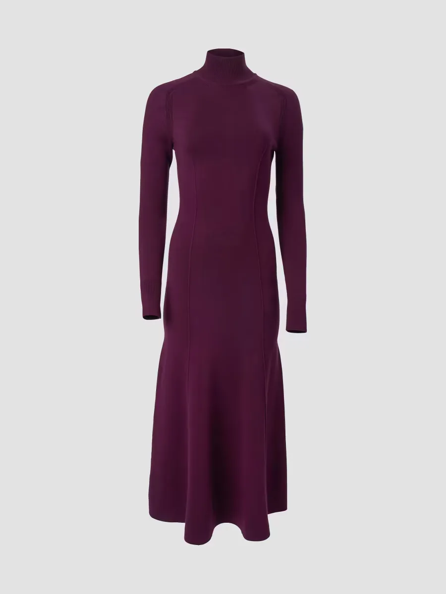 Virgin-Wool-Blend Maxi Dress by Carolina Herrera