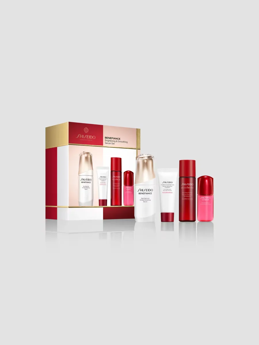 4-Piece Benefiance Brightening & Smoothing Gift Set by Shiseido