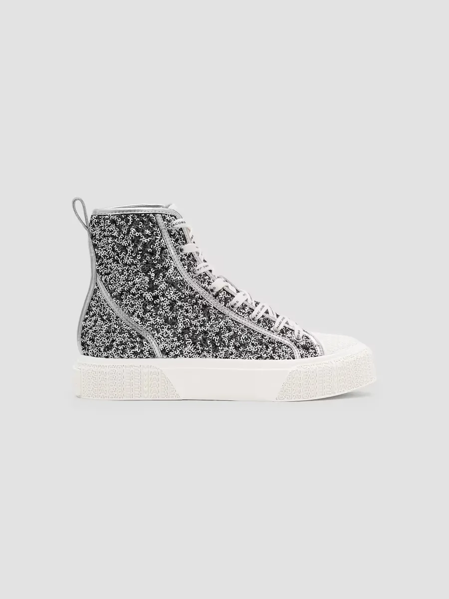 The Sequin High-Top Sneakers by Marc Jacobs