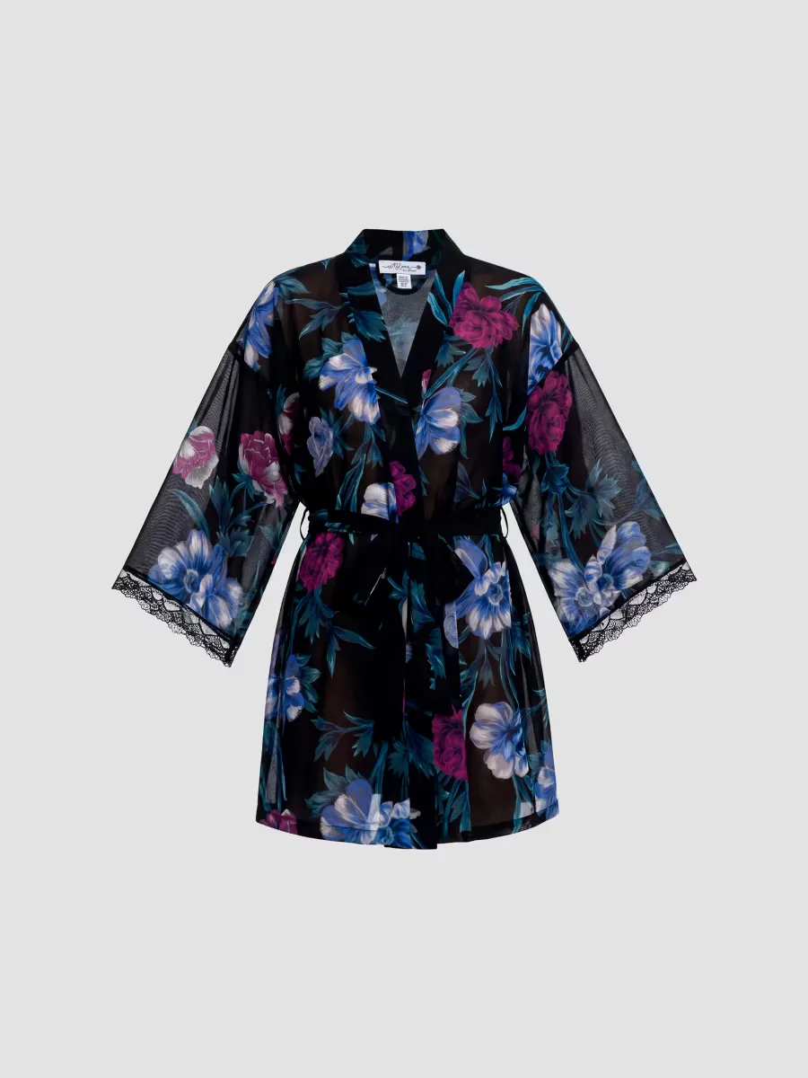 Bailee Wrap Robe by In Bloom
