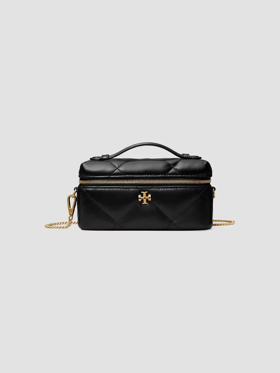 Kira Quilted Leather Vanity Case