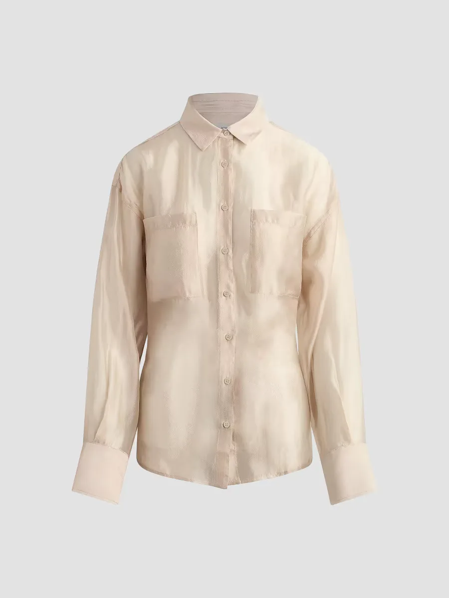 The Organza Boyfriend Shirt