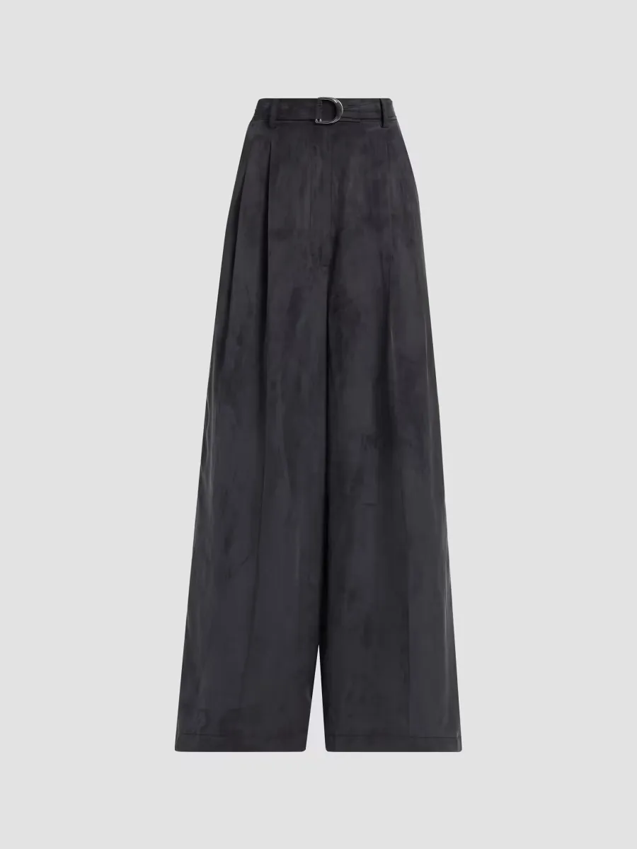 Relaxed-Fit Wide-Leg Trousers by Helmut Lang