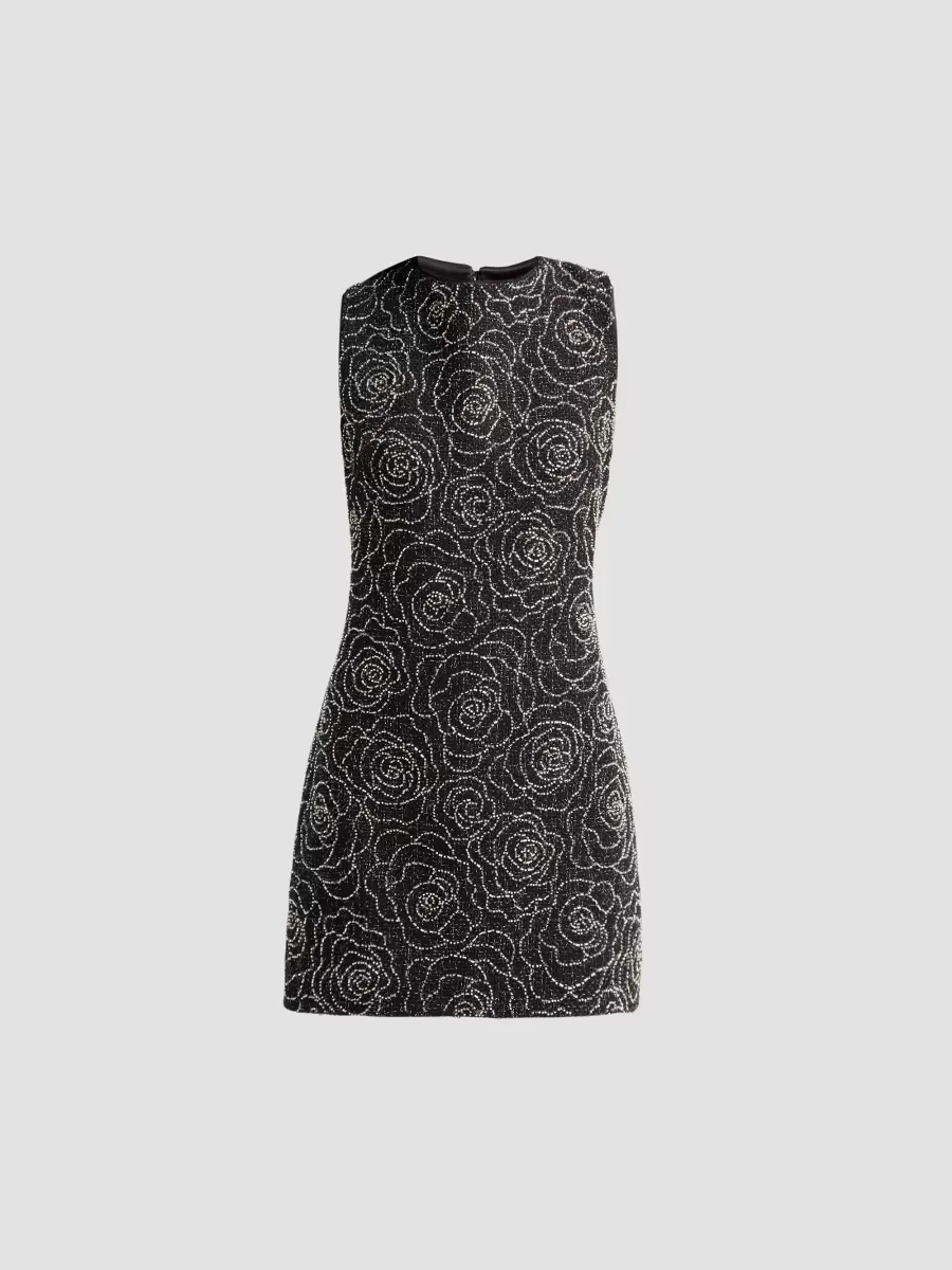 Ivette Beaded Mini Dress by Milly
