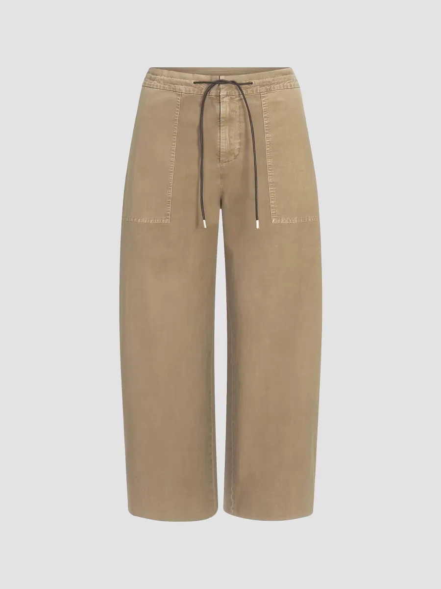 The Gallery Cotton Pants by FRAME