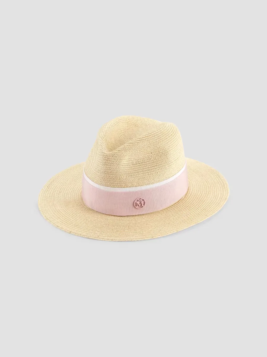 Henrietta Natural Straw Hat by Maison Michel
