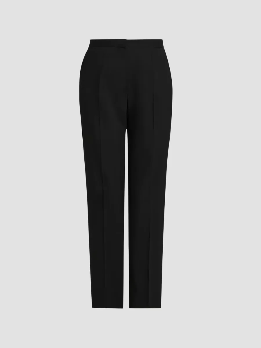 Seamed Stretch-Wool Pants by Kiton