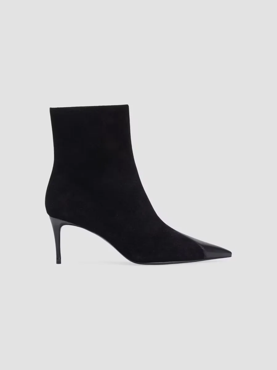 Oblika 70MM Suede Boots by Black Suede Studio