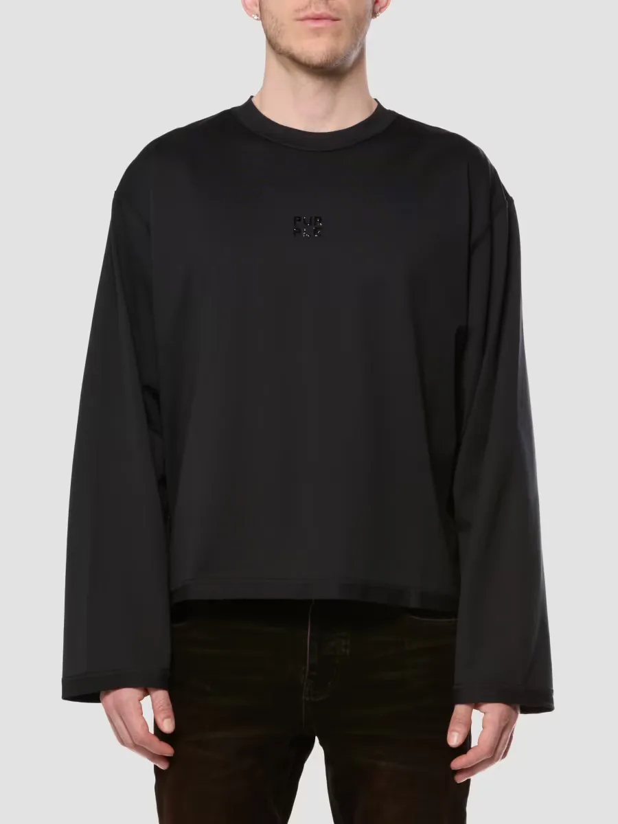 Logo Cotton Long-Sleeve T-Shirt by Purple Brand