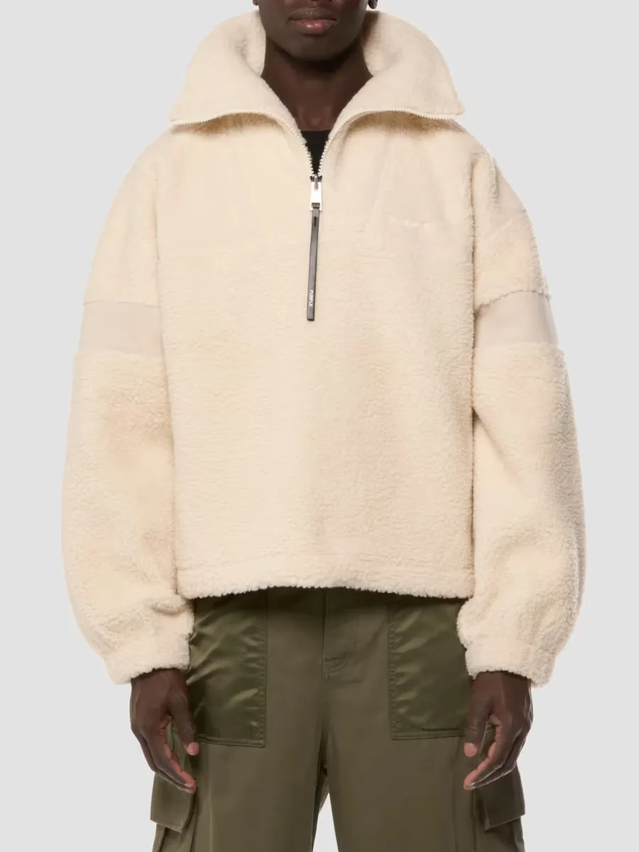 Polar Fleece Half-Zip Sweater by Purple Brand
