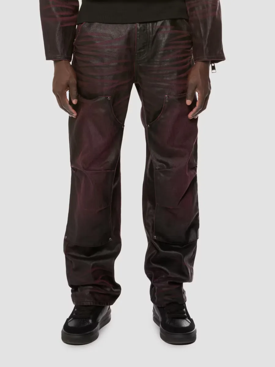 Patent Vintage Whiskered Jeans by Purple Brand
