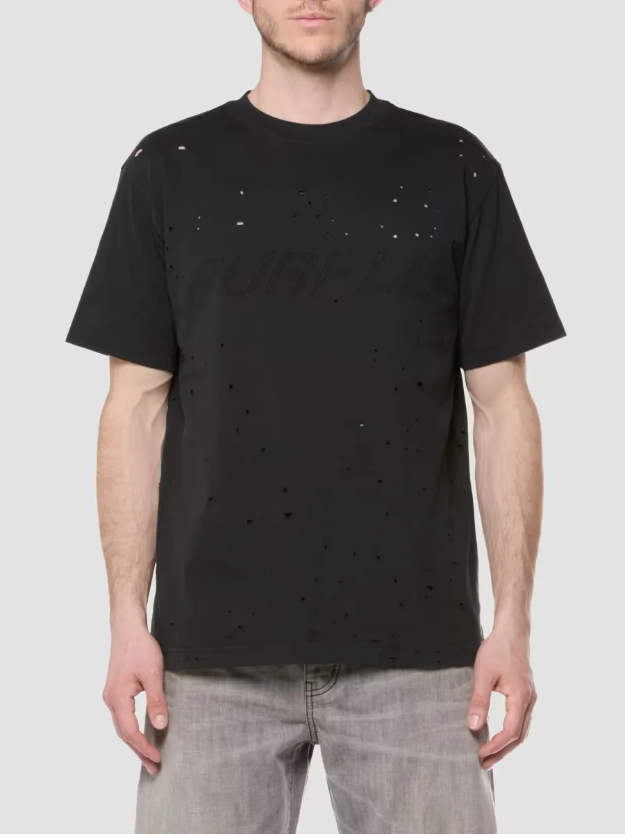 Heavyweight Jersey Crewneck T-Shirt by Purple Brand