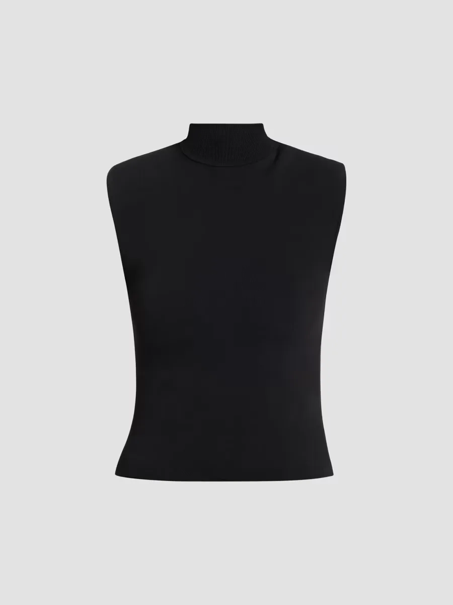 Diala Compact Knit Sleeveless Top