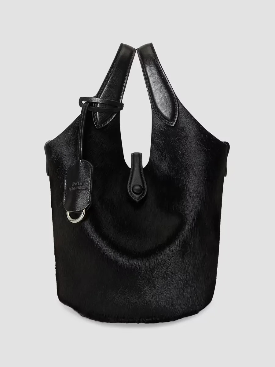Polo Play Small Calf Hair Crossbody Bag by Polo Ralph Lauren