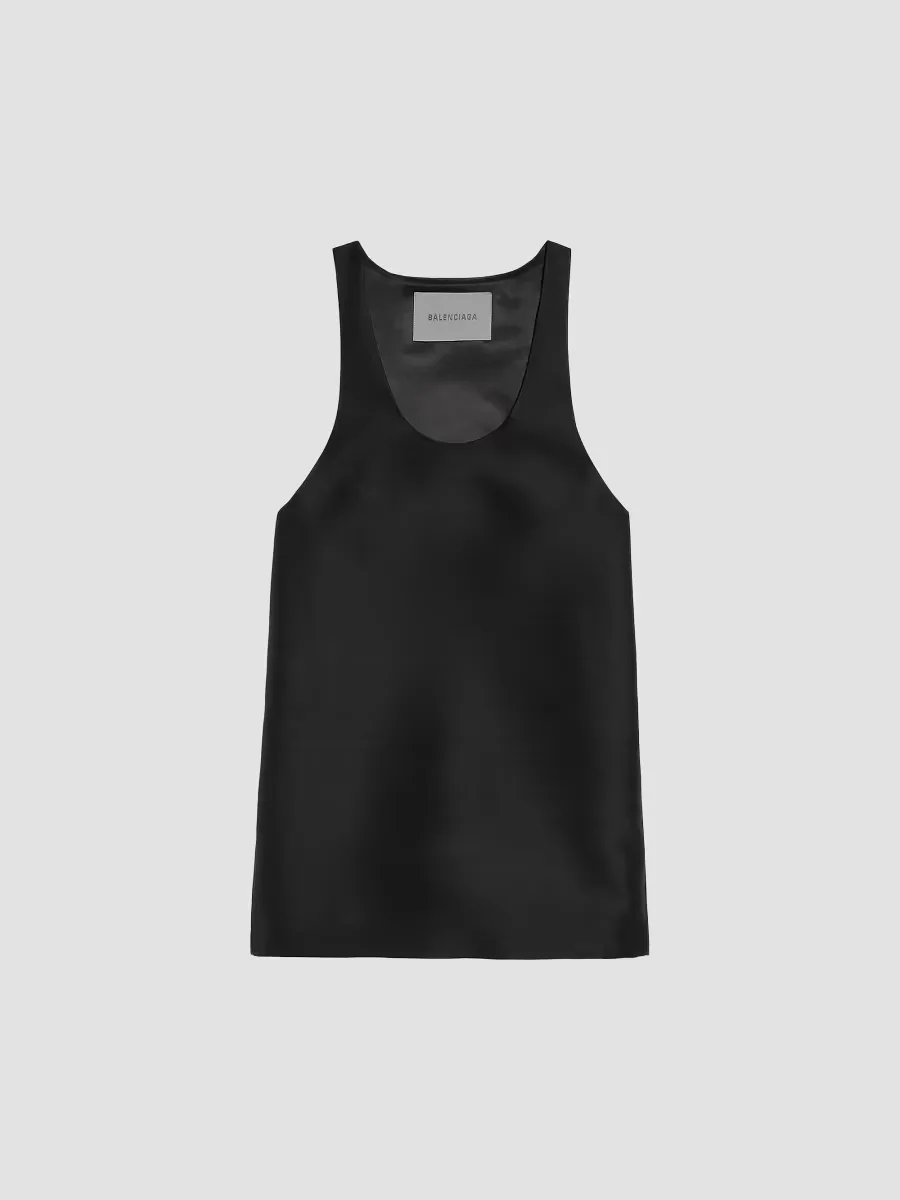 Scooped Mini Dress by Balenciaga