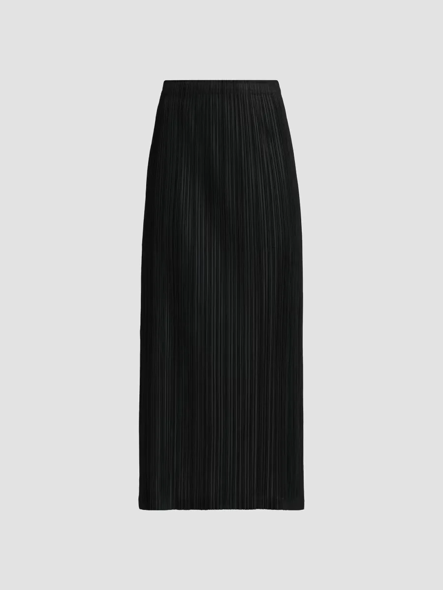 Thicker Bottoms Midi-Skirt by Pleats Please Issey Miyake