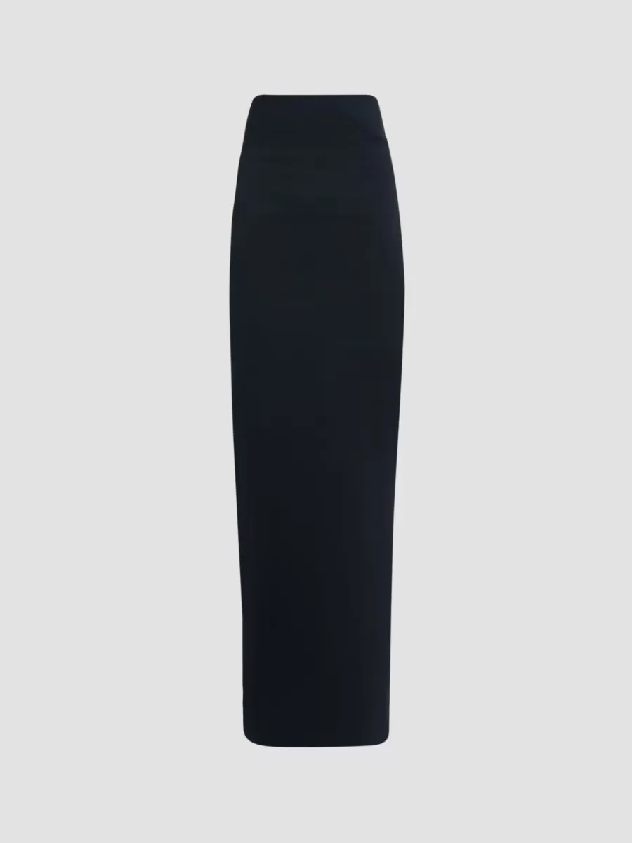 Campagne Cotton-Blend Maxi Skirt by Issey Miyake