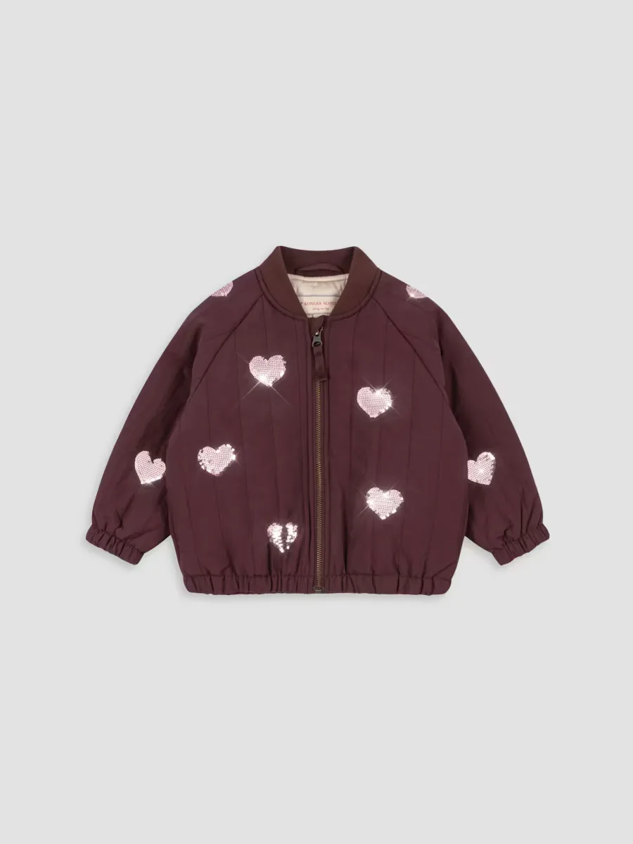 Juno Sequin-Embellished Bomber Jacket by Konges Slojd