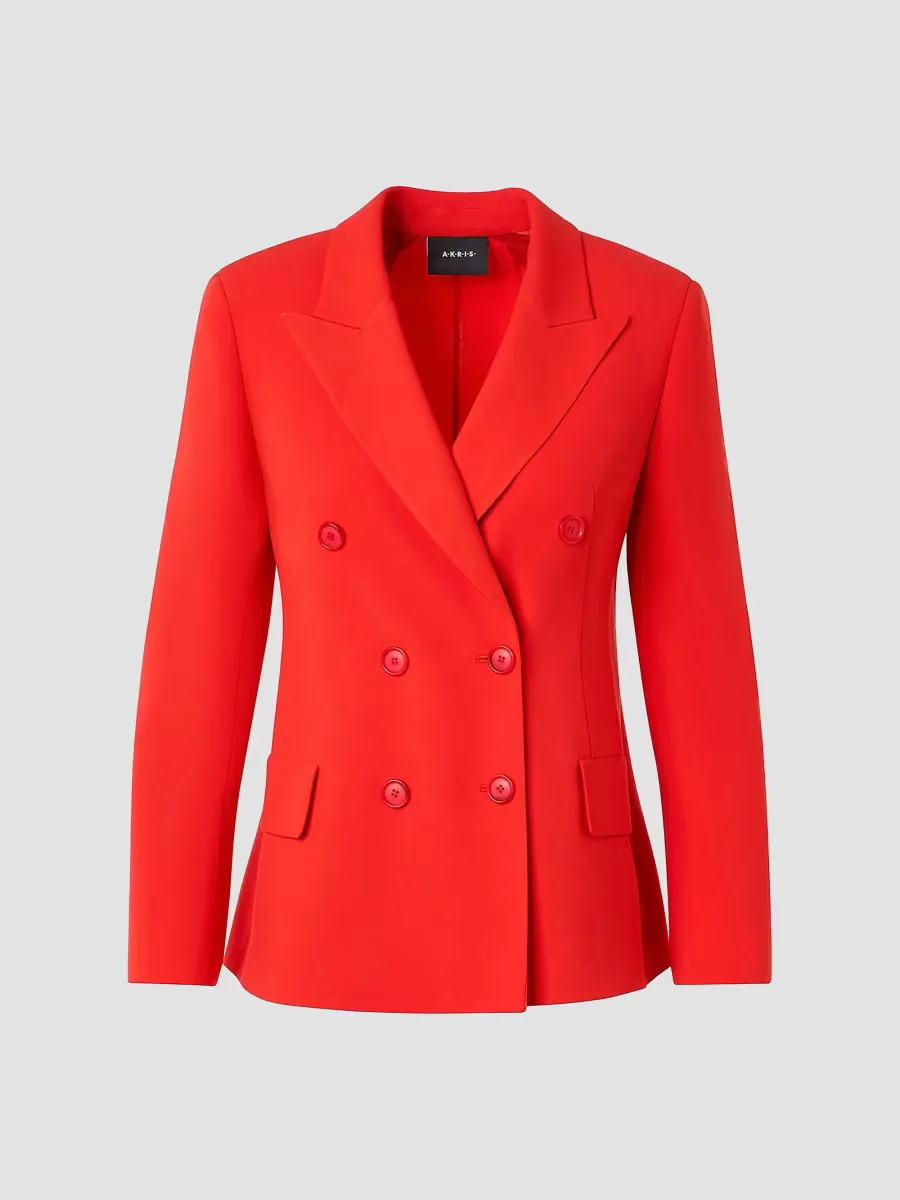 Azalea Double-Breasted Wool Blazer by Akris