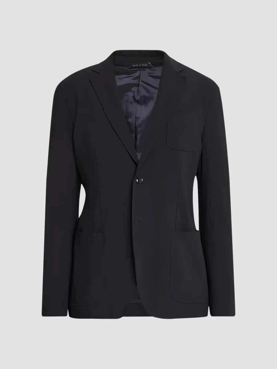 Giorgio Armani Upton Virgin Wool Single-Breasted Jacket by Armani