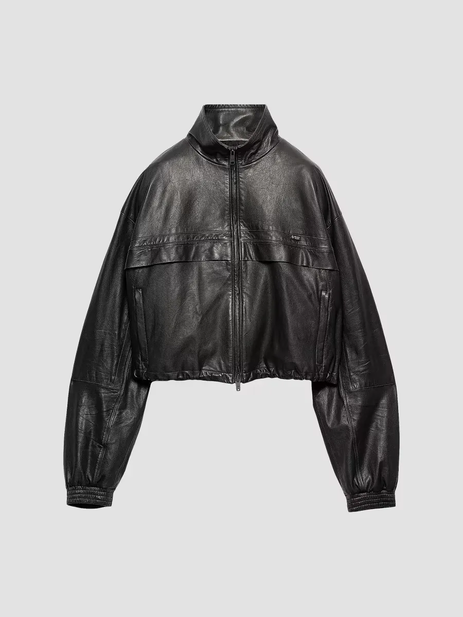 Nappa Leather Jacket by Prada