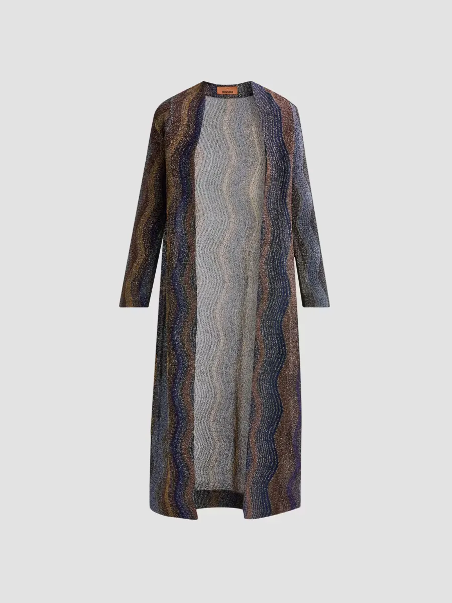 Wave Lam Knit Cardigan by Missoni
